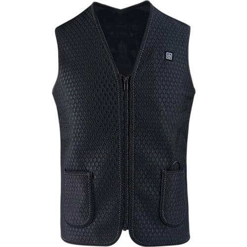 Heating Vest USB 3 Speed Temperature Electric Heated Warmer Thermal Waistcoat Heated Warmer Winter Far Infrared Fever Vests
