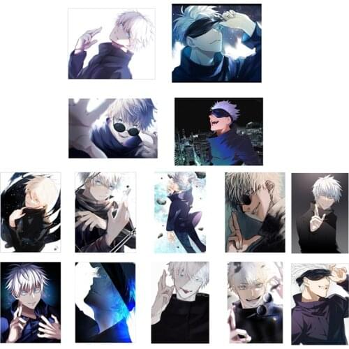 Anime Jujutsu Kaisen Gojou Satoru Wall Posters Study Living Room Home Decor Comic Exhibition Display Wall Art Painting 29x42cm