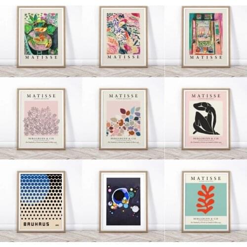 Modern Print,Matisse Poster,Brown Abstract Poster,Matisse Cutouts,Minimalist Decor,Scandinavian Art,Abstract Wall Art,Large Size