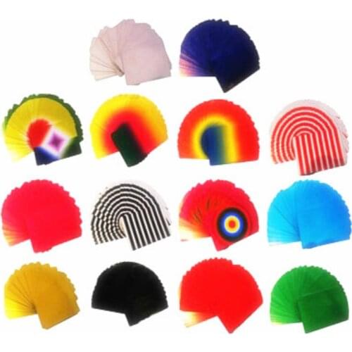 3pcs/lot Thin and Soft No Words Fanning and Manipulation Cards Magic Tricks Close Up Illusions Gimmick Props Accessories