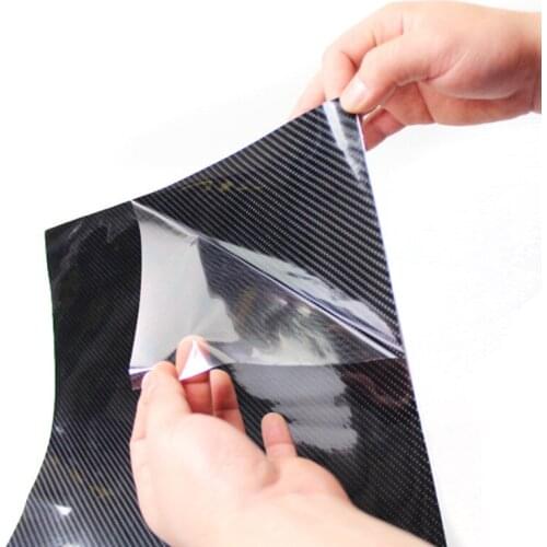 New 20x152CM High Glossy 5D Carbon Fiber Car Wrapping Vinyl Film Car Scratch Repair Motorcycle Tablet Stickers Accessories