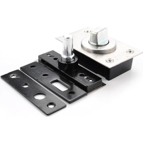 360 Degree Revolving Door Hinge 90 Degrees Positioning Hidden Floor Pivot Hinges For Furniture Hardware