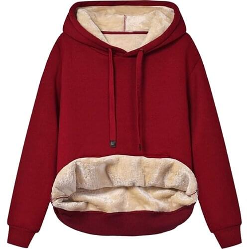 YIKUO Women's Fleece Hoodies