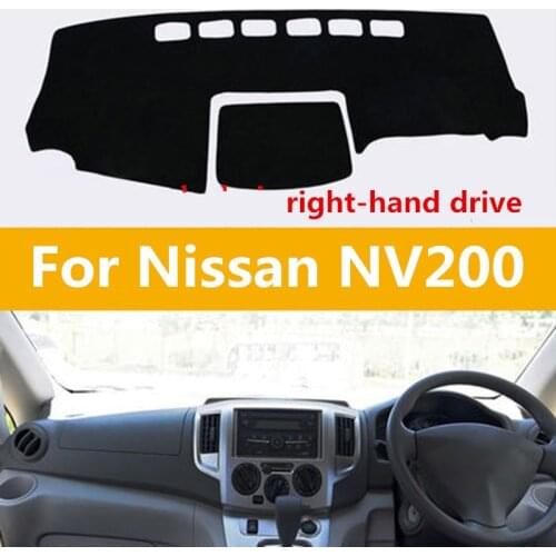 For Nissan NV200 For Right-hand Drive 1PC Car Dashboard Mats Cover Sun Shade Dashboard Cover Capter Car Styling