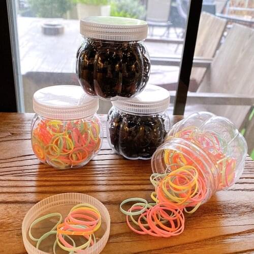 100/150 Pcs/Set Children Cute Colors One-time Scrunchies Rubber Band Baby Girls Sweet Elastic Hair Bands Kids Hair Accessories