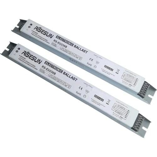 2Pcs RS-EU236B 110v 2x36W T8 Electronic Ballasts for Fluorescent Lamp and Printing-down Lamp Lodine Gallium Lamps