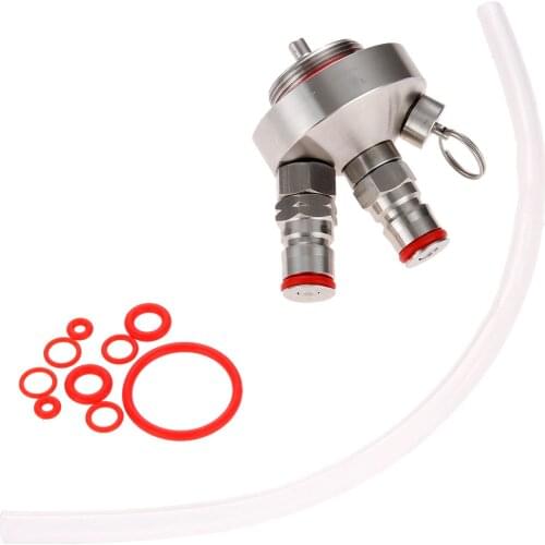 304 Stainless Steel Mini Keg Spear Growler Tap Dispenser With 30cm Beer Hose For Beer Keg Homebrew