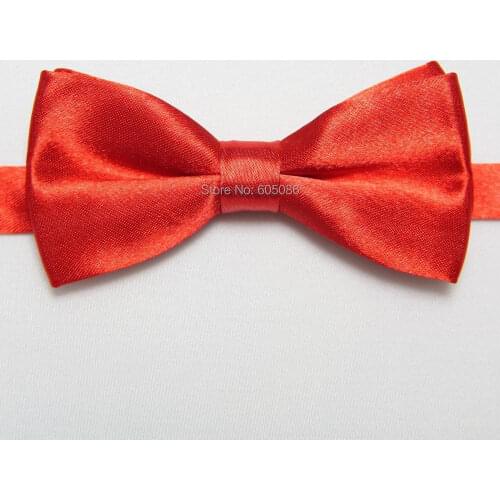 HOOYI 2019 fashion solid boys bow tie butterfly necktie gravata corbatas gift