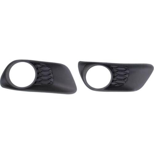 Car Front Bumper Fog Light Cover Fog Lamp Frame Trim for 2011-2021 Chrysler Pacifica 68100698AA 68100699AA