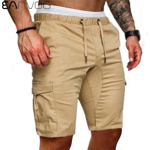 Mens Casual Khaki Shorts 2021 Summer New Workwear Thin Shorts Loose Shorts Men Cotton Loose Work Casual Short Pants For Male