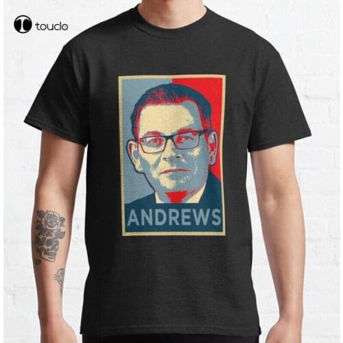 New Daniel Andrews Artwork Classic T-Shirt Cotton Tee Shirt S-5Xl