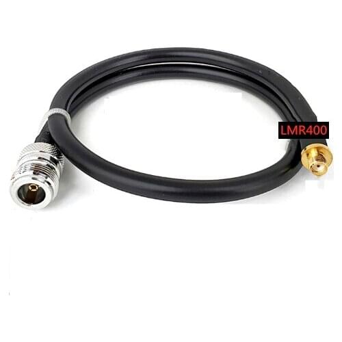 N Female to SMA Female Connector RF Coax Pigtail Antenna Cable LMR400 Jumper Cable