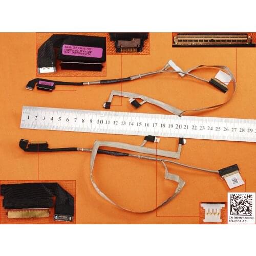 New LCD LED Video Flex Cable For DELL 5000 5559 AAL25 With Touch 15.6" PN:DC02002C900 401NT