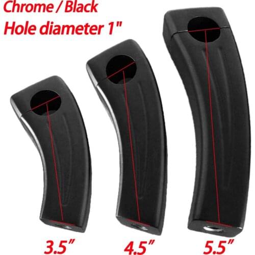 1" / 25mm Handlebar Risers For Harley Cruisers Choppers Victory Honda Suzuki Yamaha Kawasaki Vulcan Shadow VTX V-Star Motorcycle