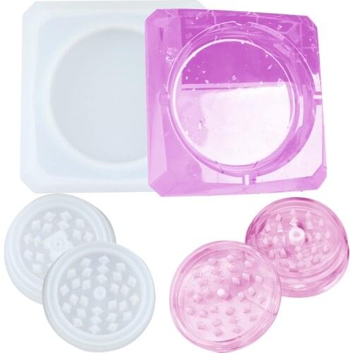 Resin Silicone Molds, Ashtray Resin Silicone Mold And Spice Grinder Mold For DI