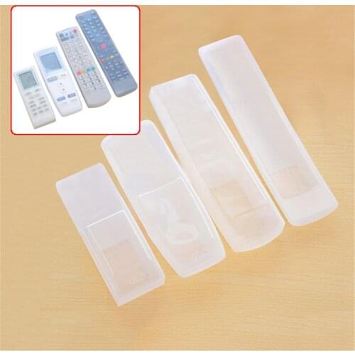 4 Sizes Silicone TV Remote Control Case Cover Video AC Air Condition Dust Protect Storage Bag Anti-dust Waterproof remarkable