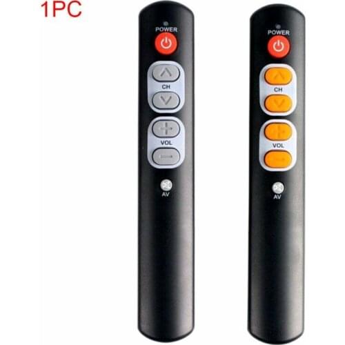 6 Keys Home Remote Controller Accessories Programmable Universal ABS Smart Learning