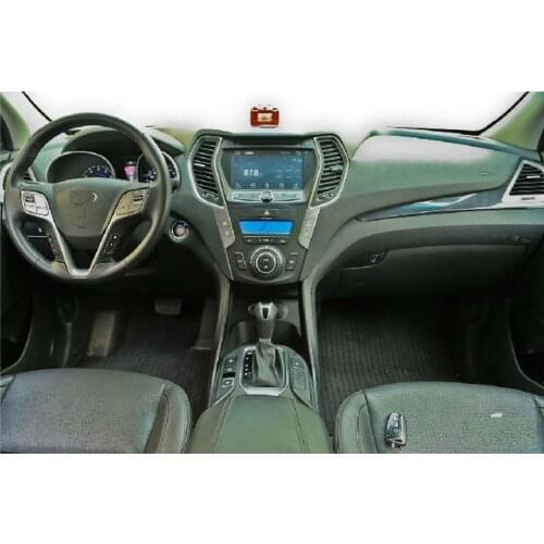 Vertical screen Tesla style Android 9.0 Car Multimedia Player For Hyundai Santa Fe ix45 2013-2018 car GPS Radio stereo head unit