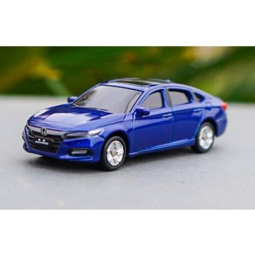 1/64 For Honda Accord 10th Diecast CAR MODEL TOYS Boys Girls Gift Gift Display White/Blue Metal,Plastic,Rubber