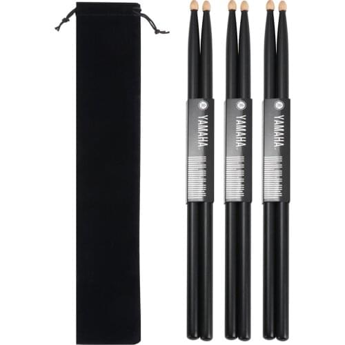 1Pair Non-Slip Handles Nylon Drumsticks Plastic Drum Sticks Musical Instrument Professional Durable Percussion Accessories