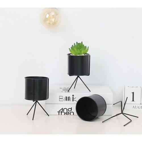 1PC Iron Plant Flower Stand Plant Shelf Standing Flower Shelf Racks Plant Rack Decoration Flower Rack Balcony Outdoor JL 267