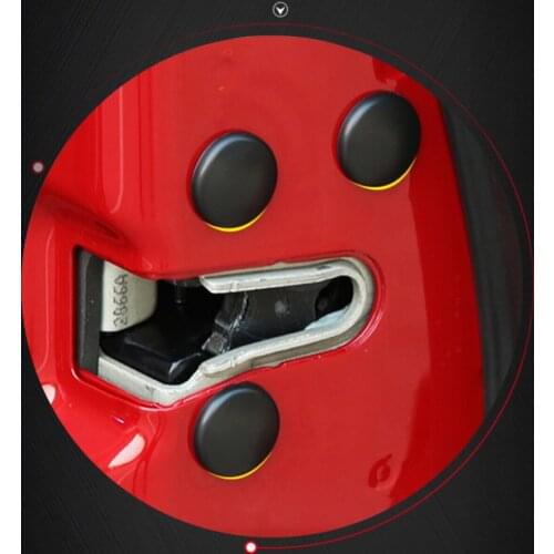 12Pcs Car Door Lock Screw Protector Cover For Lada 1300 Niva Vesta X-Ray XRay Samara Signet Granta Priora Kalina Safarl