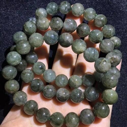 Natural Actinolite rutile quartz 10-10.8mm 3bracelets as photo 9-9.8mm 4bracelets as photo
