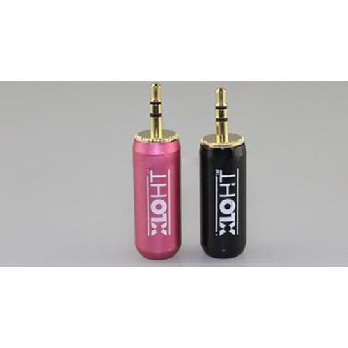 Free shipping 10pcs Stereo audio XLOTH plug 3.5mm XLO Male Jack RCA Audio Connector Plug Earphone Plug Earphone