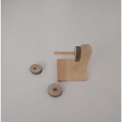 WOODEN UPRIGHT FIND-PLUG CHILD EDUCATIONAL TOY HELP IMPROVE HAND AND EYE CORDINATION