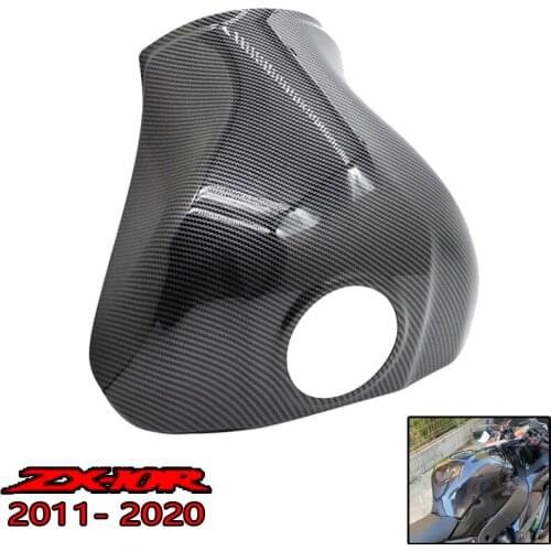 For Kawasaki Motorcycle ZX-10R Carbon Fiber Fuel Tank Plastic Cover 2011 2012 2013 2014 2015 2016 2017 2018 2019 2020 ZX10R