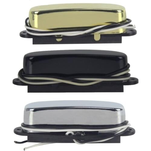 FLEOR Closed TL Neck Pickup Ceramic Magnet For TL Style Electric Guitar,Gold/Chrome/Black Choose