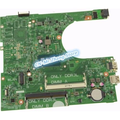 SHELI FOR Dell Inspiron 14 (3458) Laptop Motherboard I3 5005U CPU PFT7H 0PFT7H CN-0PFT7H DDR3L Test 100% good