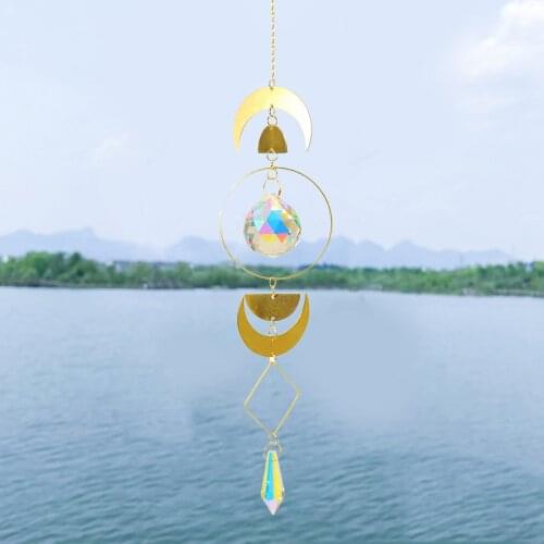 Charmful Crystal Prism Rainbow Maker Garden Patio Window Hanging Decor Pendant Outdoor Indoor Gifts