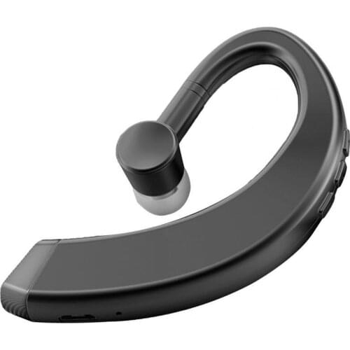 Portable Bluetooth 5.0 Wireless Ear-hook Business Sports Earphone Headset 20Hz-20KHz 150mAh for driving sports business leisure