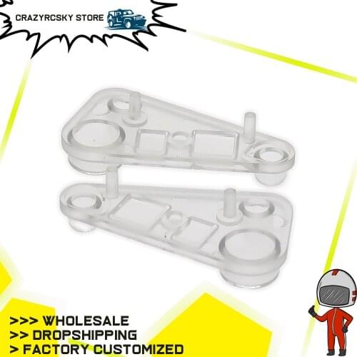 RCAWD Plastic Tail Light Housing Cover For trx4 RC Car 1/10 Traxxas trx4 Crawler Land Rover Defender Hop-up