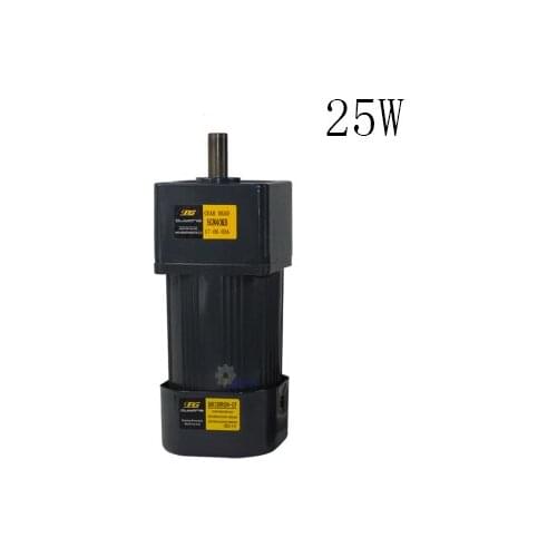 25W AC geared motor 220V/380V high torque can be reversed (fixed speed motor)