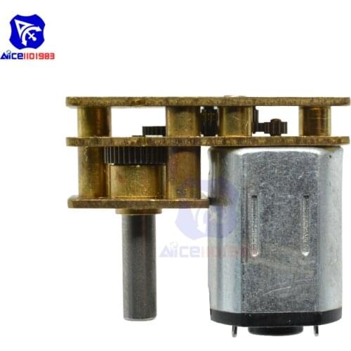 Diymore GA1024-N20 24GM-N20 DC Gear Motor 100PRM 6V for Toy Car Robot Model Airplane Engine Toys Reduction Motor