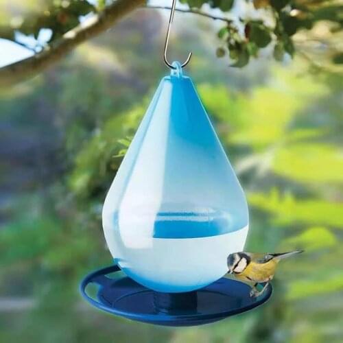 Garden Bird Feeder Feeding Plastic Water Feeder Hanging Garden Gardening Products