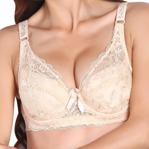 Womens Lace Sexy Push Up Bra Bralette Underwear Lingerie Crop Top Female Brassiere Wireless Bra