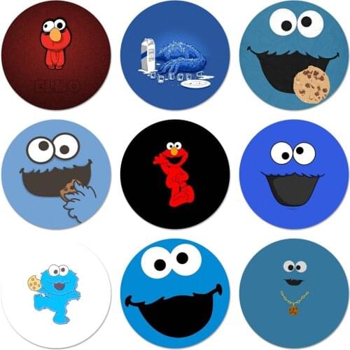 Cookie Sesame Icons Pins Badge Decoration Brooches Metal Badges For Clothes Backpack Decoration