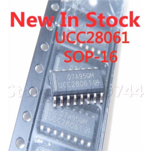 5PCS/LOT UCC28061 UCC28061DR SOP-16 SMD LCD power management chip In Stock NEW original IC