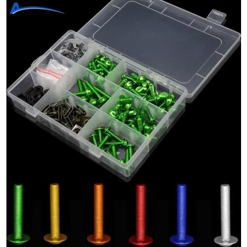 For Suzuki Universal Motorcycle Fairing Bolts Kit Screws Accessories Katana 600/750 KATANA DL650/V-STROM DR 650 S / SE SV650/S