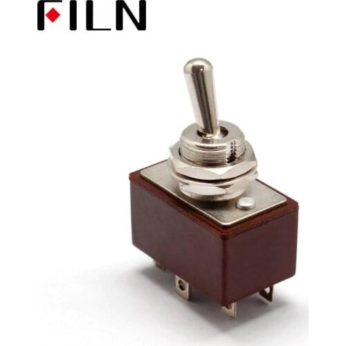 Button switch 2 Position Double row 3A 220V Toggle Switch