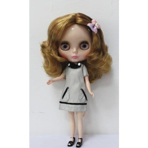 Free Shipping Top discount 4 COLORS BIG EYES DIY Nude Blyth Doll item NO. 176 Doll limited gift special price cheap offer toy