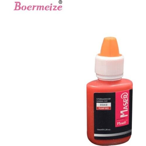 Makeup Tattoo 1 Bottle 8948 Plump red 10ML professionaleyebrow lip tattoo permanent makeup free ship by china past tattoo ink