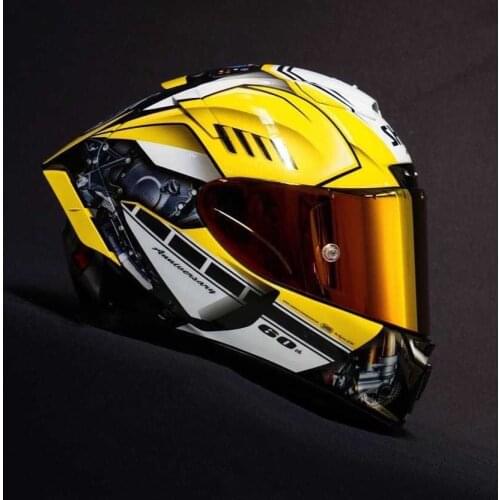 Full Face Motorcycle helmet X14 R1M GOLDEN COLOR Helmet black ant Riding Motocross Racing Motobike Helmet
