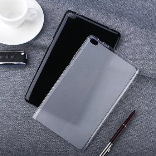 Soft Protection Tablet Cover Case for Lenovo Tab E8 8.0 Inch Ultra Slim Silicone Tpu TB-8304F1 Back Cover Black Clear Fundas