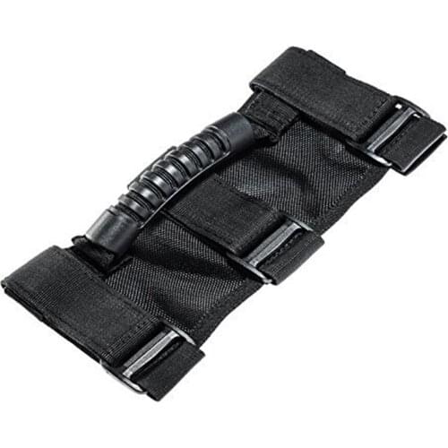 Grab Handle Set Compatible With Jeep Wrangler TJ YJ JK Easy-to-Fit 3 Straps Design For 1987-2020 Models