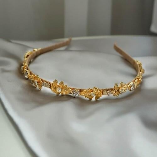 Women Hair Hoops Rhinestone Peal Headband Rhinestone Princess Hairband Girls Dance Party Sexy Boutique Hair Accessories