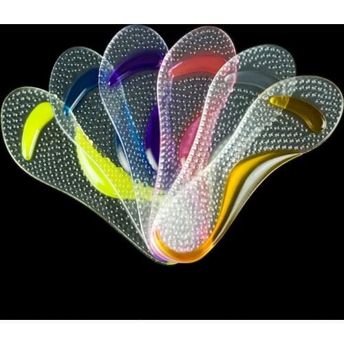 1Pair Women High Heel Arch Support Orthopedic Insoles Anti-slip Massaging Metatarsal Cushion Pad Shoes Accessories